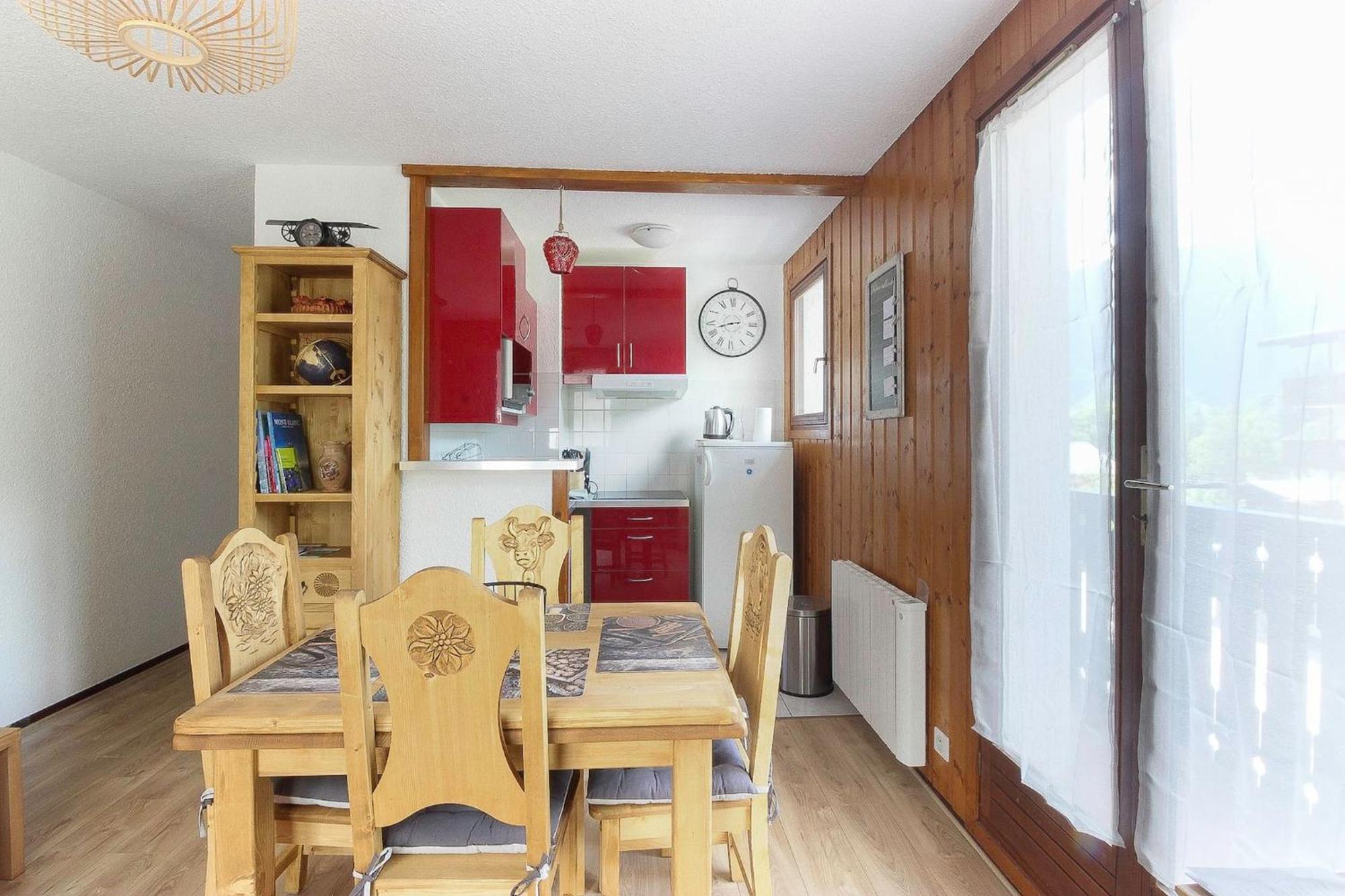 Apartament La Griaz - Chaleureux Et Cosy -Vue Sur Les Montagnes - Grand Balcon Les Houches Zewnętrze zdjęcie