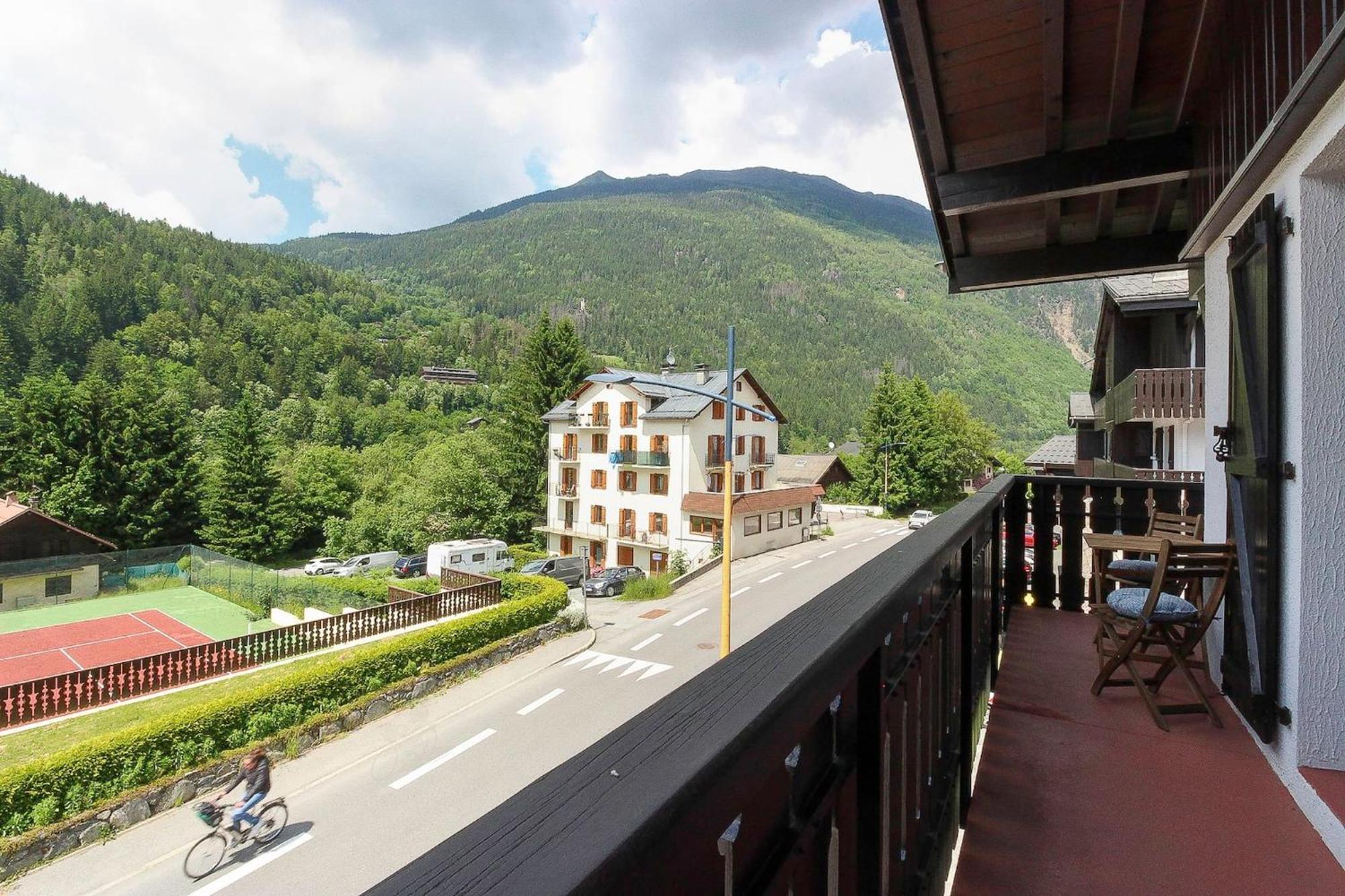 Apartament La Griaz - Chaleureux Et Cosy -Vue Sur Les Montagnes - Grand Balcon Les Houches Zewnętrze zdjęcie