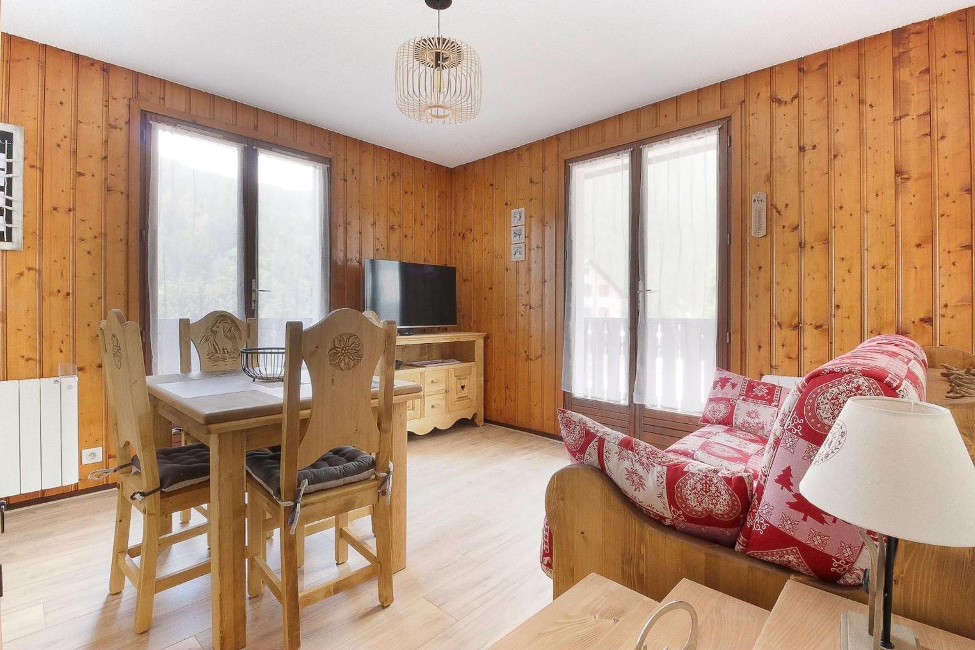Apartament La Griaz - Chaleureux Et Cosy -Vue Sur Les Montagnes - Grand Balcon Les Houches Zewnętrze zdjęcie